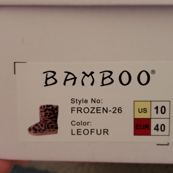 Bamboo cozy boots - Picture 2 of 9